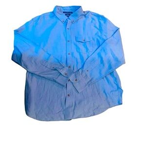 Old Navy Shirt Mens Sz XXL Button Down Blue